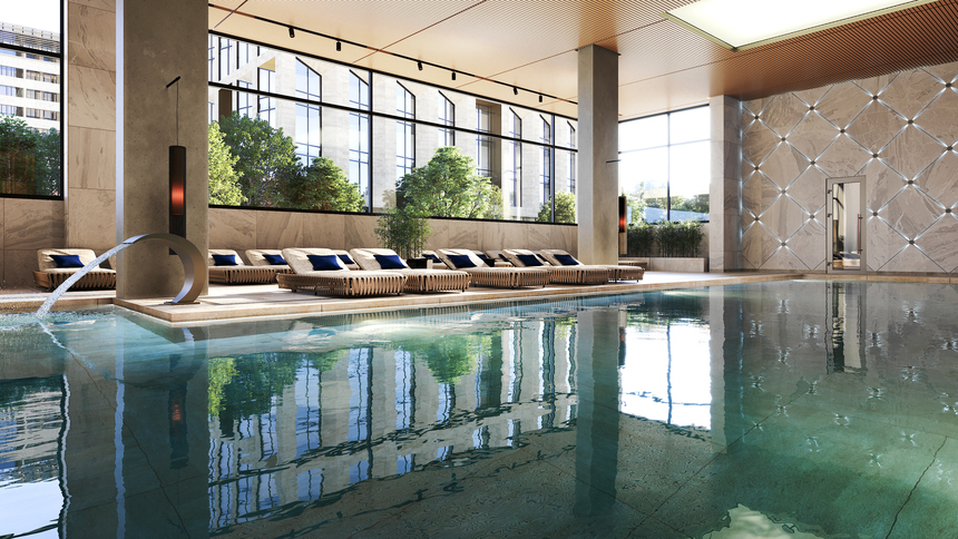 В новый клубный дом в центре города жильцов заманивают бассейном и трехметровыми потолками 2 В новый клубный дом в центре города жильцов заманивают бассейном и трехметровыми потолками 2