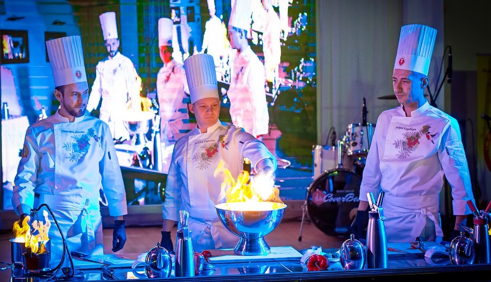 Десятилетие Сибирской гильдии шеф-поваров в банкет-холле Paradise 12 Десятилетие Сибирской гильдии шеф-поваров в банкет-холле Paradise 12