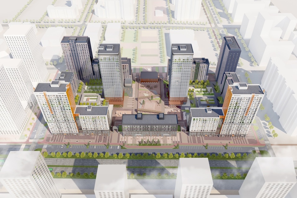 Атомстройкомплекс построит 33-этажные дома на месте частного сектора у Автовокзала 1