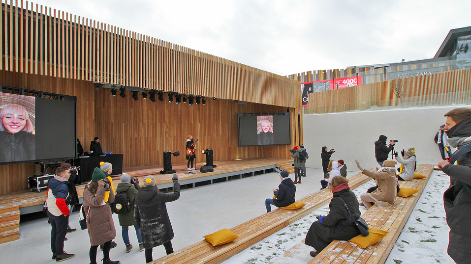 Екатеринбургская «МЕГА» открыла вместо парковки парк за полмиллиарда. Что там особенного? 6 Екатеринбургская «МЕГА» открыла вместо парковки парк за полмиллиарда. Что там особенного? 6