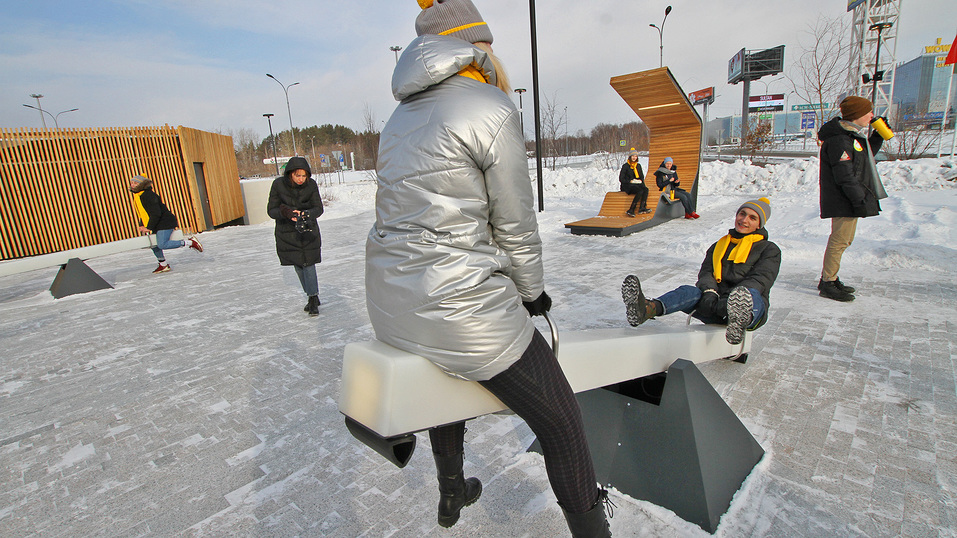 Екатеринбургская «МЕГА» открыла вместо парковки парк за полмиллиарда. Что там особенного? 8 Екатеринбургская «МЕГА» открыла вместо парковки парк за полмиллиарда. Что там особенного? 8