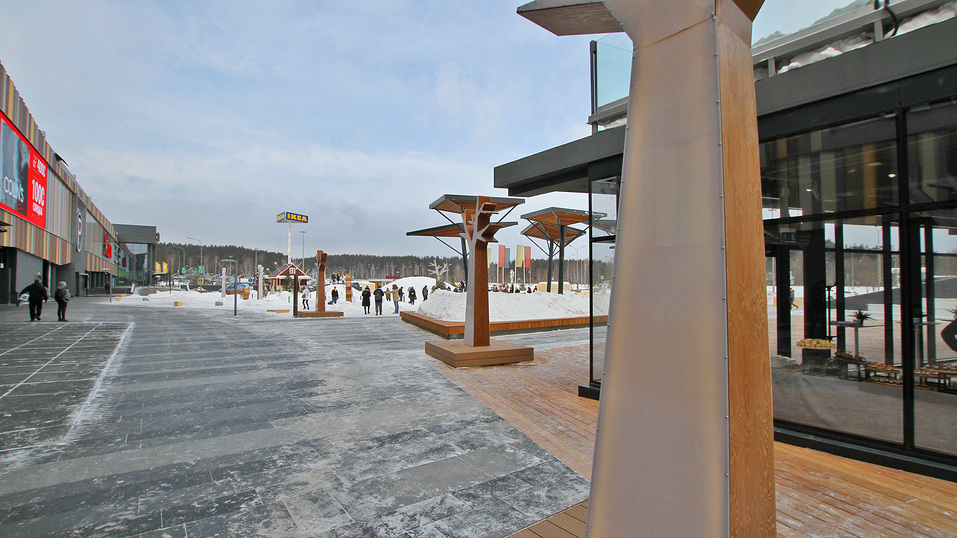 Екатеринбургская «МЕГА» открыла вместо парковки парк за полмиллиарда. Что там особенного? 11 Екатеринбургская «МЕГА» открыла вместо парковки парк за полмиллиарда. Что там особенного? 11