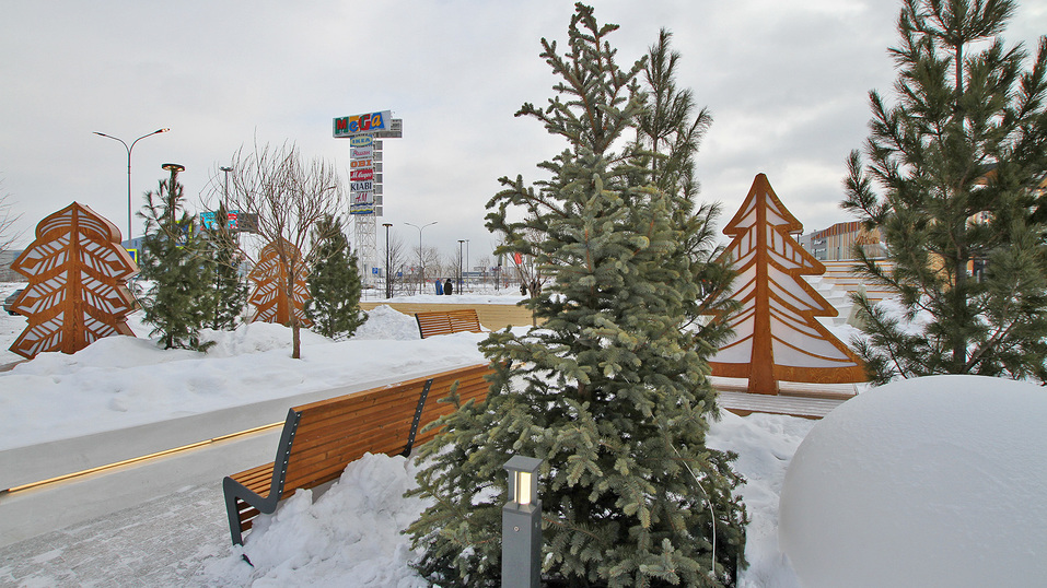 Екатеринбургская «МЕГА» открыла вместо парковки парк за полмиллиарда. Что там особенного? 12 Екатеринбургская «МЕГА» открыла вместо парковки парк за полмиллиарда. Что там особенного? 12