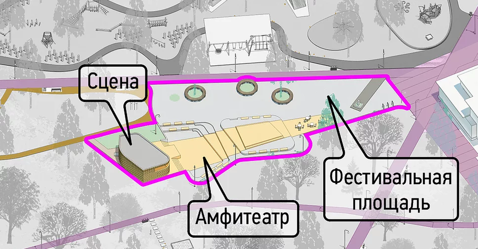 «Очей очарованье!». Опубликована итоговая концепция благоустройства парка им. Пушкина
3 «Очей очарованье!». Опубликована итоговая концепция благоустройства парка им. Пушкина
3