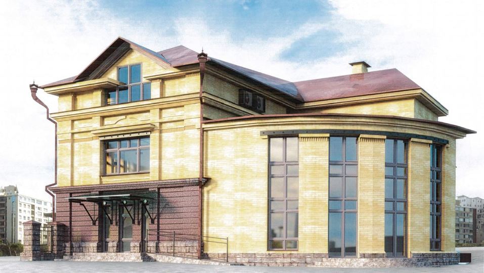 В центре Челябинска предприниматель строит к ШОС стилизованный «под старину» особняк 5 В центре Челябинска предприниматель строит к ШОС стилизованный «под старину» особняк 5