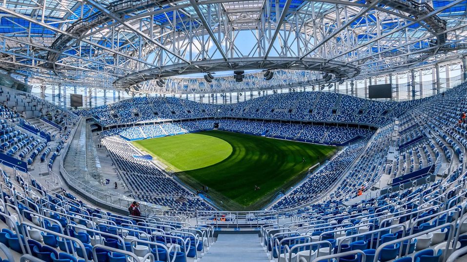 VIP-трибуны, раздевалки для игроков. На стадион «Нижний Новгород» организованы экскурсии 1 VIP-трибуны, раздевалки для игроков. На стадион «Нижний Новгород» организованы экскурсии 1