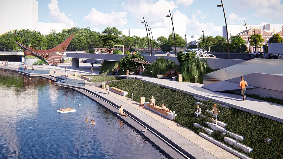 Кафе в трамвае и зеркальный навес: набережную в центре Челябинска превратят в арт-объект 16 Кафе в трамвае и зеркальный навес: набережную в центре Челябинска превратят в арт-объект 16