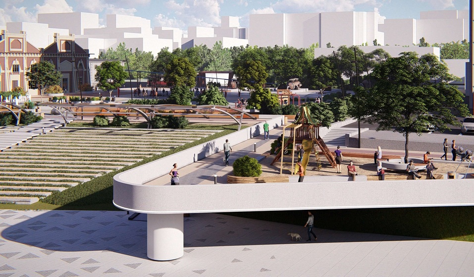 Кафе в трамвае и зеркальный навес: набережную в центре Челябинска превратят в арт-объект 12 Кафе в трамвае и зеркальный навес: набережную в центре Челябинска превратят в арт-объект 12