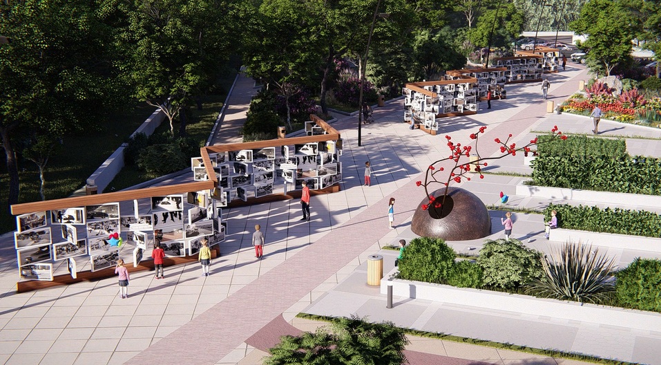 Кафе в трамвае и зеркальный навес: набережную в центре Челябинска превратят в арт-объект 6 Кафе в трамвае и зеркальный навес: набережную в центре Челябинска превратят в арт-объект 6