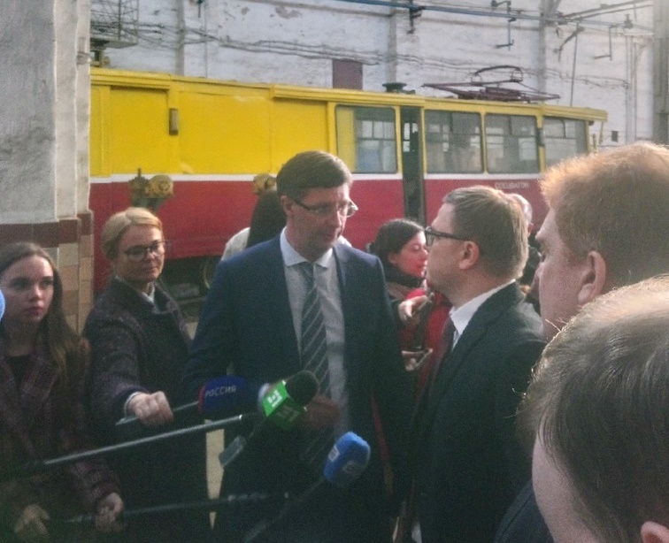 «Прошлый век»: Алексей Текслер посетил трамвайное депо в Челябинское 1 «Прошлый век»: Алексей Текслер посетил трамвайное депо в Челябинское 1