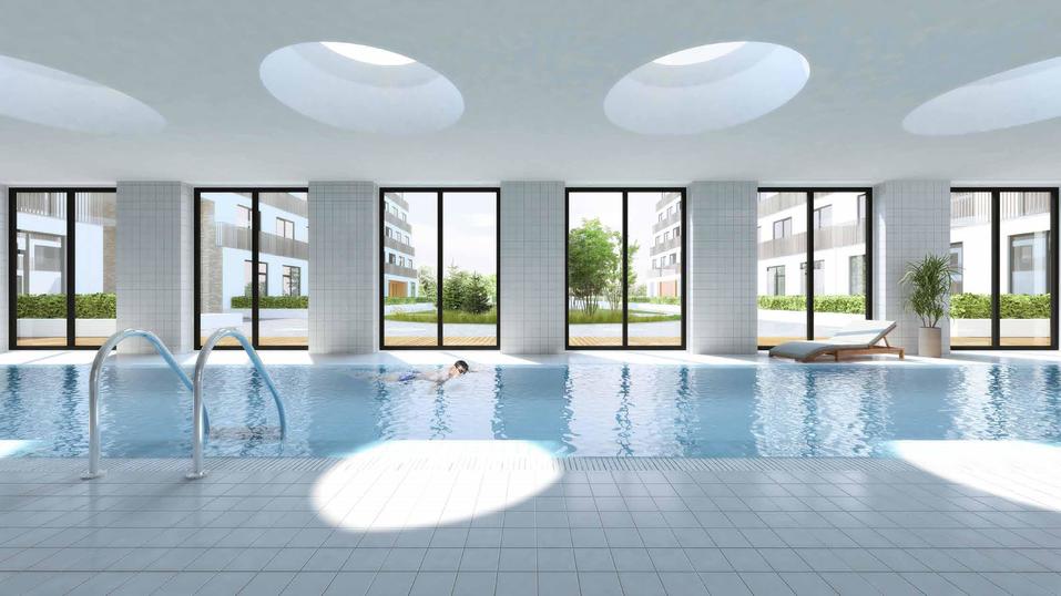 В доме на Декабристов строят большой спа-центр с плавательным бассейном 1 В доме на Декабристов строят большой спа-центр с плавательным бассейном 1