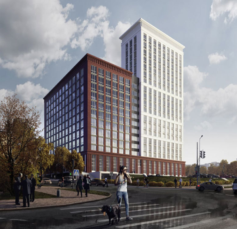 Новый формат недвижимости. В центре Нижнего Новгорода построят 19-этажные апартаменты 1 Новый формат недвижимости. В центре Нижнего Новгорода построят 19-этажные апартаменты 1