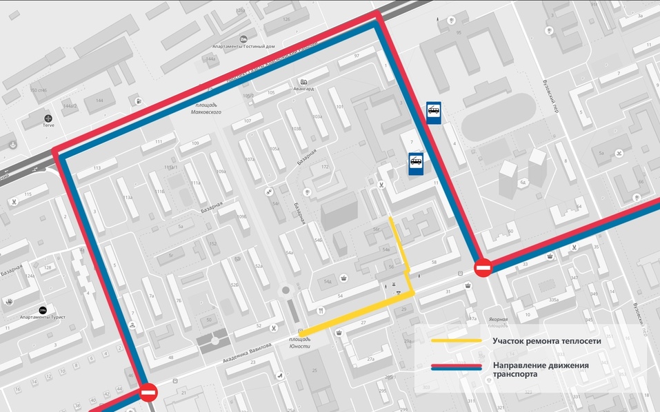 В Красноярске на месяц перекроют часть улицы Вавилова 1 В Красноярске на месяц перекроют часть улицы Вавилова 1