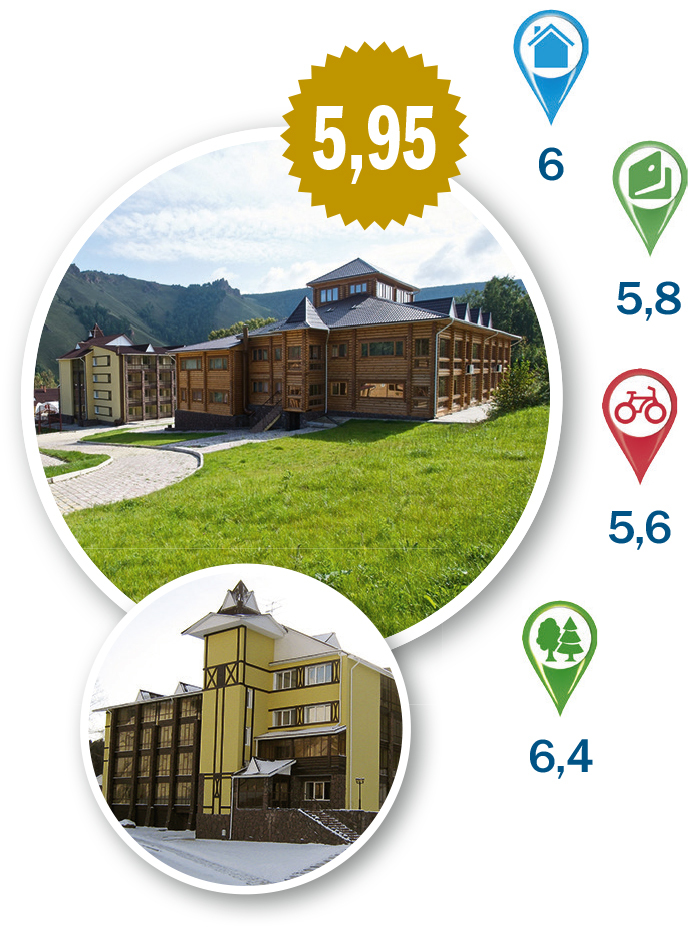 Пора за город: рейтинг баз отдыха Красноярского края, Хакасии и Тувы 3 Пора за город: рейтинг баз отдыха Красноярского края, Хакасии и Тувы 3