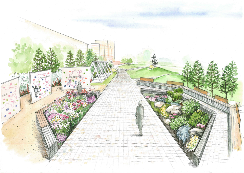 В парке появятся несколько скалодромов В парке появятся несколько скалодромов