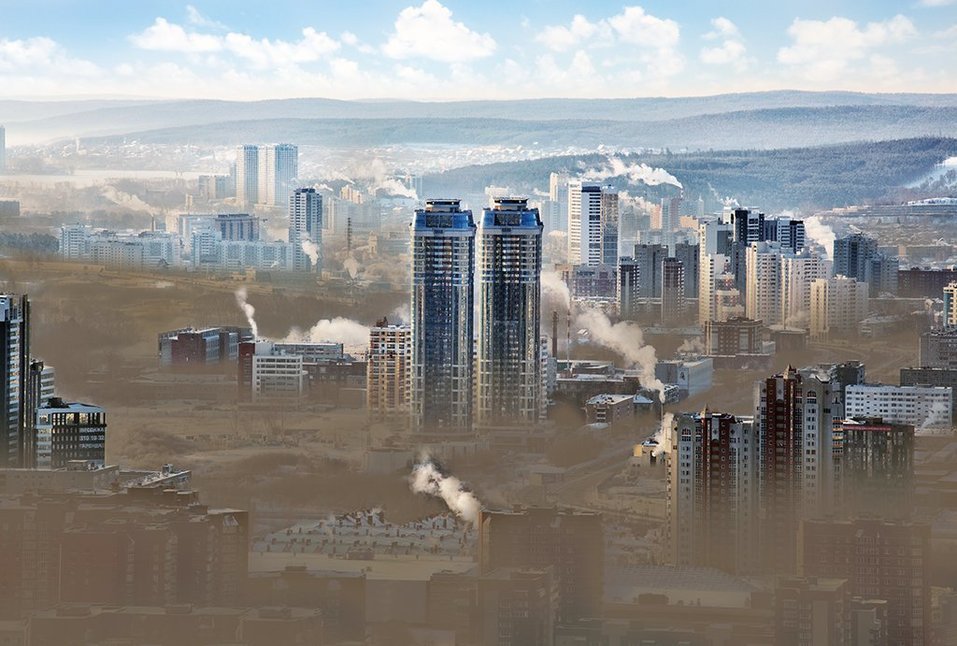 Смог над Екатеринбургом Смог над Екатеринбургом