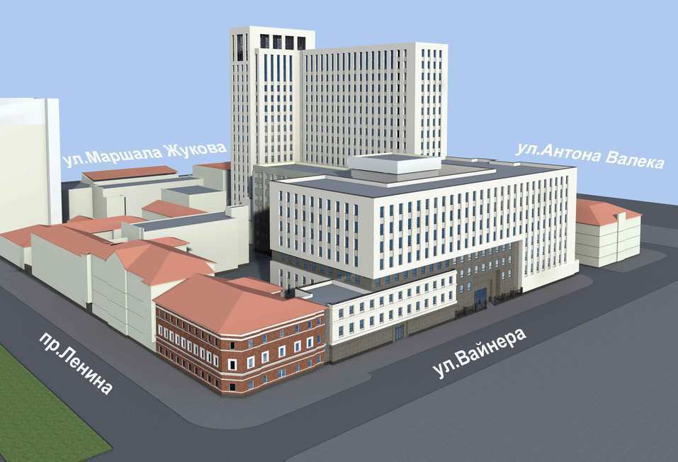 проект штаб-квартиры УФСБ в Екатеринбурге проект штаб-квартиры УФСБ в Екатеринбурге