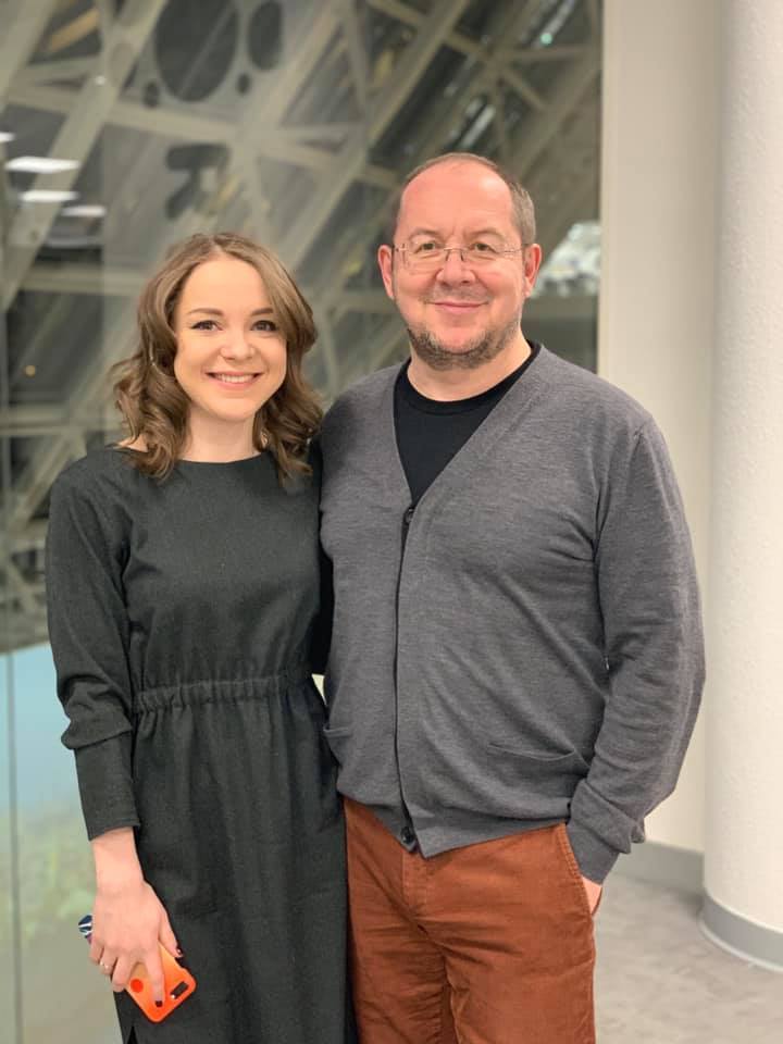 Леонид Гункевич с дочерью Леонид Гункевич с дочерью