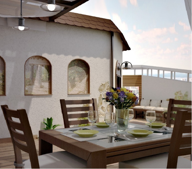 В квартире есть терраса В квартире есть терраса