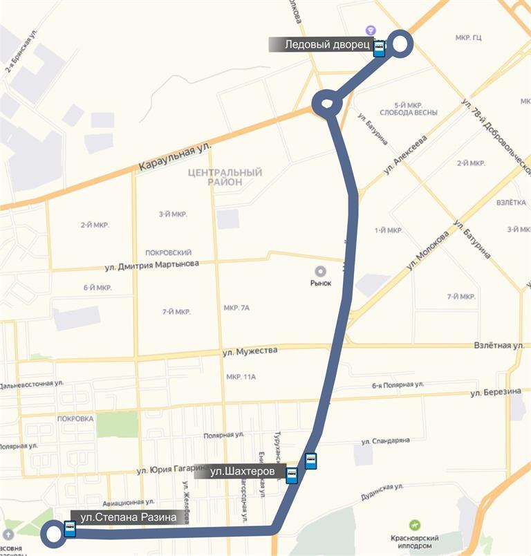 Около парка «Покровский» в Красноярске ограничат движение 1 Около парка «Покровский» в Красноярске ограничат движение 1