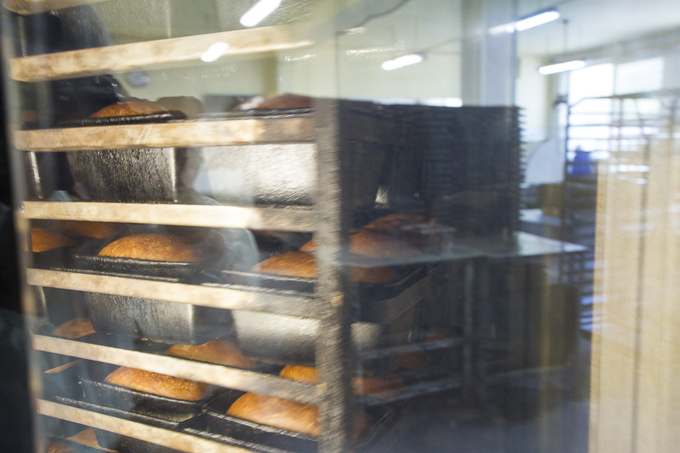 Хлеб в печи Хлеб в печи