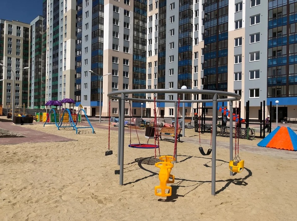 Детская площадка ЖК Новая Ботаника Детская площадка ЖК Новая Ботаника
