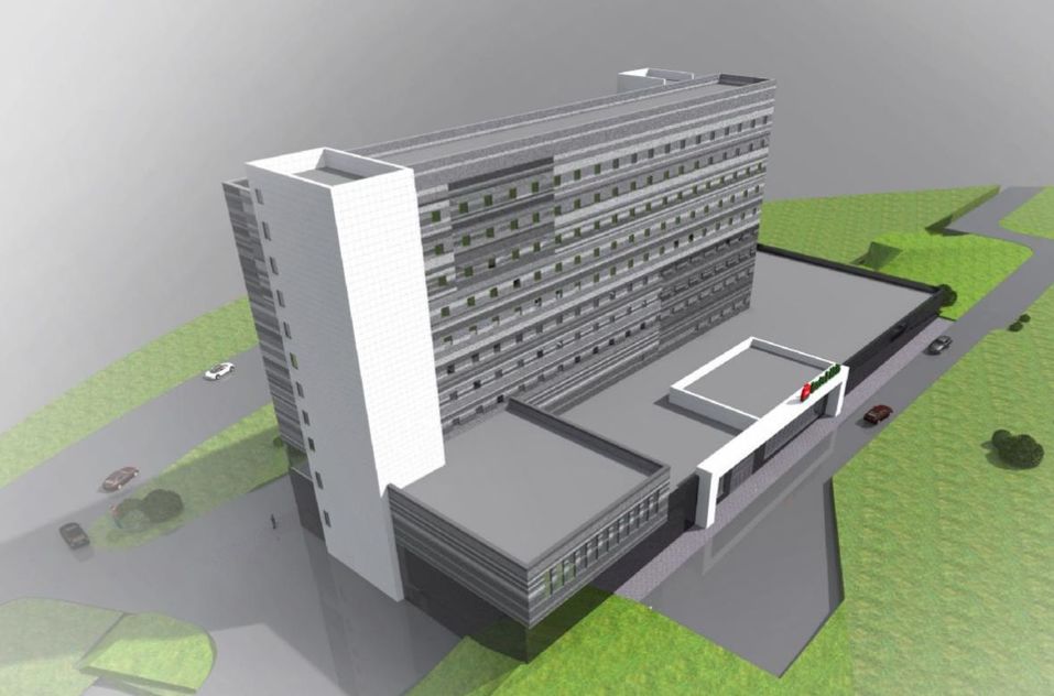 Попытка номер два. В Нижнем Новгороде вновь выставлен на продажу недостроенный отель Ibis 1 Попытка номер два. В Нижнем Новгороде вновь выставлен на продажу недостроенный отель Ibis 1