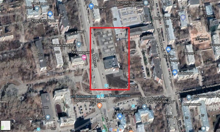 Спорный участок Спорный участок