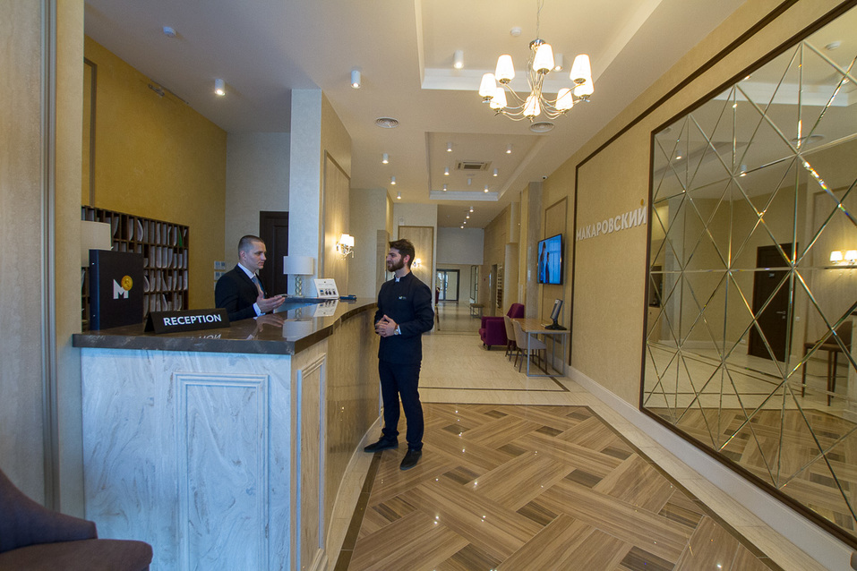 Холлы в домах бизнес-класса ЖК Макаровский Холлы в домах бизнес-класса ЖК Макаровский