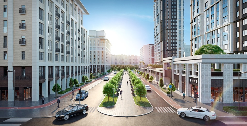 В Екатерининском парке благоустроят большой парк в центре квартала. В Екатерининском парке благоустроят большой парк в центре квартала.