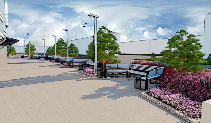 В Челябинске ТРК «Космос» разобьёт сквер за 35 млн. ФОТО 2 В Челябинске ТРК «Космос» разобьёт сквер за 35 млн. ФОТО 2