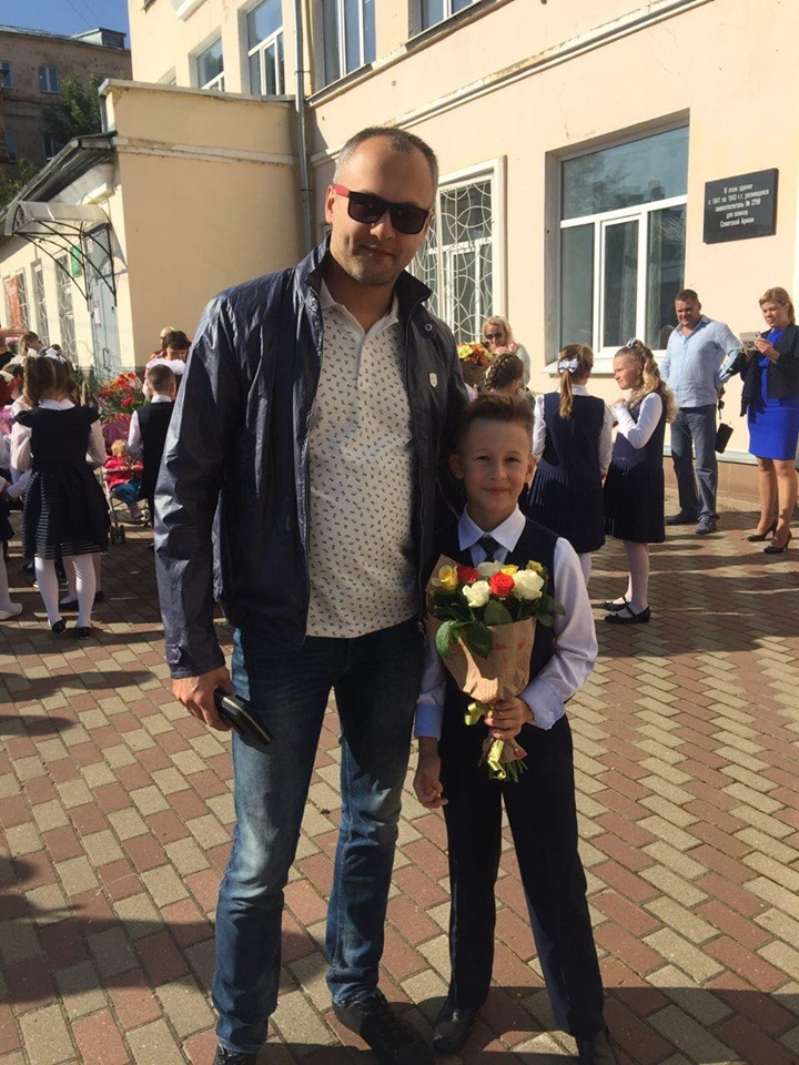 Дмитрий Васильев с сыном Дмитрий Васильев с сыном