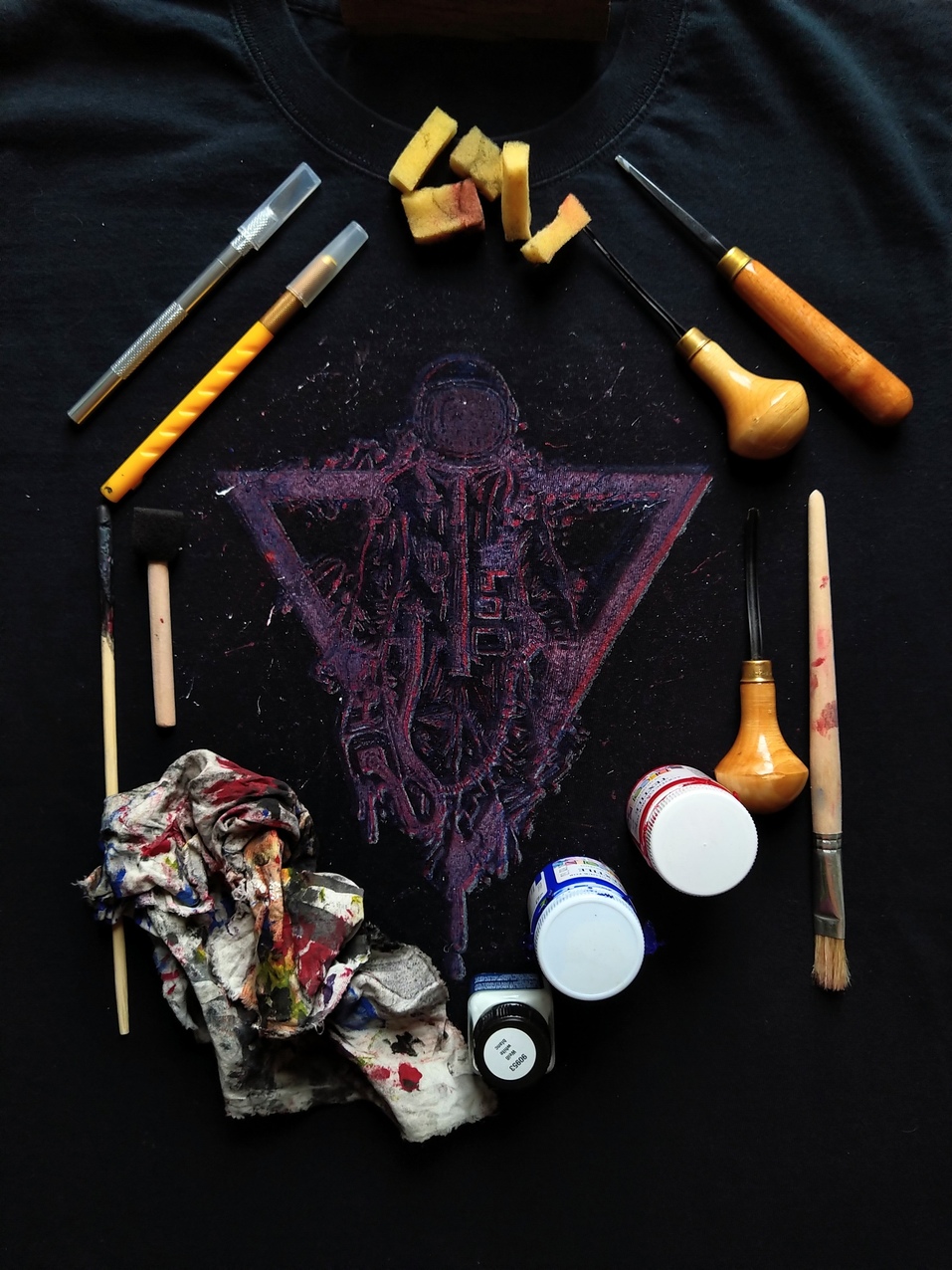 «Продал плейстейшн, чтобы заниматься любимым делом». Ручная печать на ткани как бизнес 6 «Продал плейстейшн, чтобы заниматься любимым делом». Ручная печать на ткани как бизнес 6