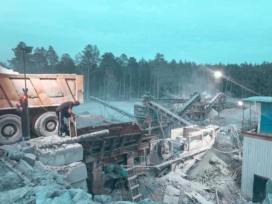 Производство щебня Производство щебня