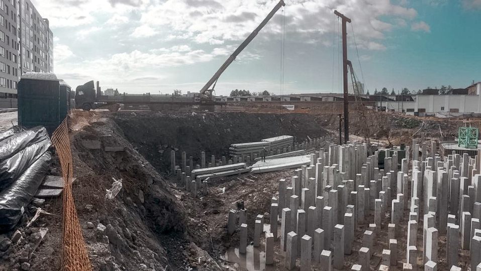 Котлован для нулевого цикла Котлован для нулевого цикла