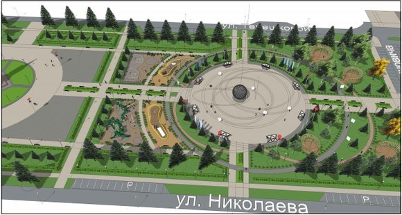 В Красноярске завершилась реконструкция сквера Космонавтов 2 В Красноярске завершилась реконструкция сквера Космонавтов 2