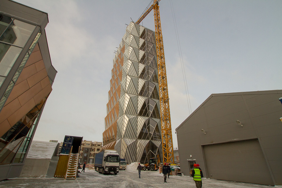 Изнанка штаб-квартиры РМК за ₽12 млрд: Что внутри первого в России объекта Нормана Фостера 1 Изнанка штаб-квартиры РМК за ₽12 млрд: Что внутри первого в России объекта Нормана Фостера 1