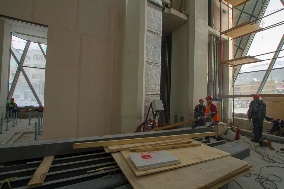 Изнанка штаб-квартиры РМК за ₽12 млрд: Что внутри первого в России объекта Нормана Фостера 8 Изнанка штаб-квартиры РМК за ₽12 млрд: Что внутри первого в России объекта Нормана Фостера 8