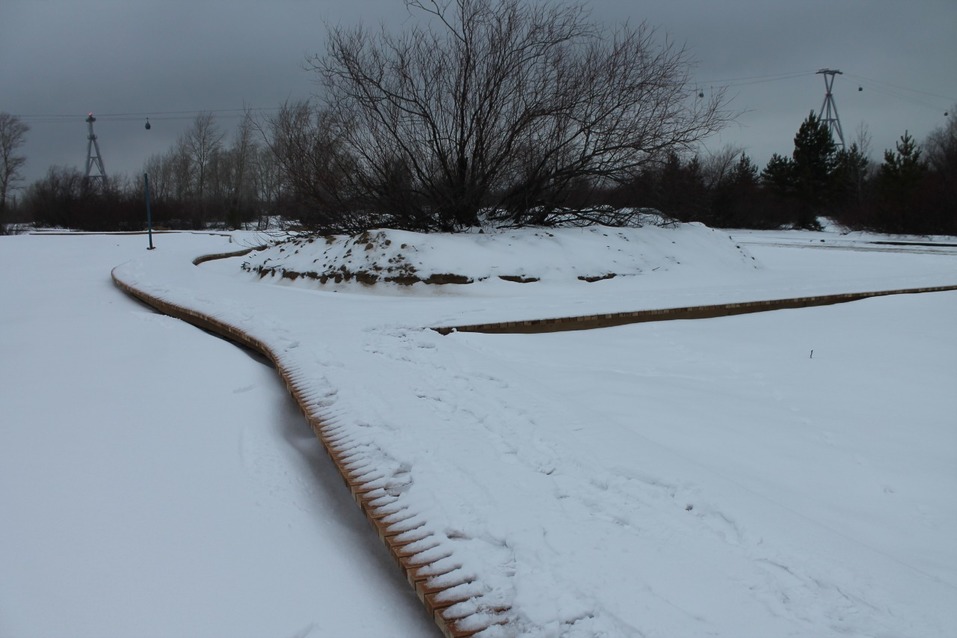 Пляж к Новому году. Сорвавший сроки подрядчик обещал благоустроить Гребной канал в декабре 2 Пляж к Новому году. Сорвавший сроки подрядчик обещал благоустроить Гребной канал в декабре 2
