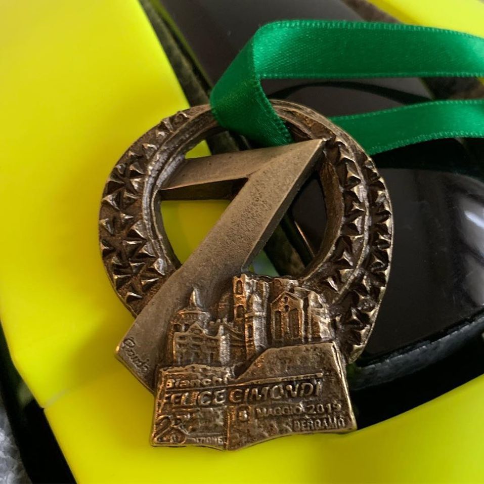 Медаль за участие в соревнованиях в Италии Медаль за участие в соревнованиях в Италии