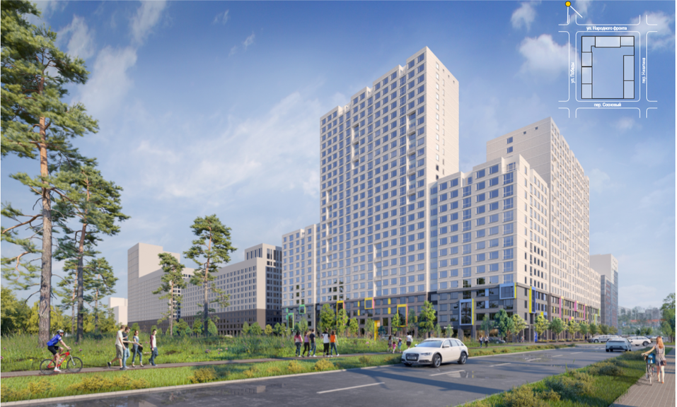 Карта новых строек Екатеринбурга: 11 жилых проектов, стартующих в 2020 году 9 Карта новых строек Екатеринбурга: 11 жилых проектов, стартующих в 2020 году 9