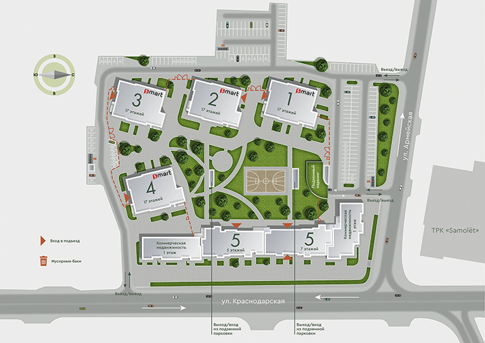 Арбан SMART на Краснодарской — комфорт и функциональность «умных квадратов» 1 Арбан SMART на Краснодарской — комфорт и функциональность «умных квадратов» 1