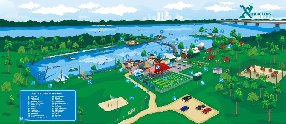 На Бору построят вейк-парк за 100 млн. Как он будет выглядеть? 1 На Бору построят вейк-парк за 100 млн. Как он будет выглядеть? 1