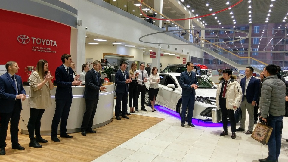 Группа инженерной разработки продуктов Toyota посетила Красноярск 1 Группа инженерной разработки продуктов Toyota посетила Красноярск 1