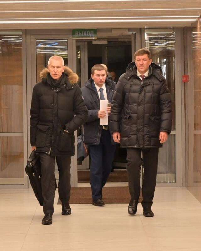 В Красноярск прилетел новый министр спорта России Олег Матыцин 1 В Красноярск прилетел новый министр спорта России Олег Матыцин 1