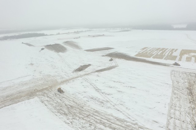 Никакого шлама, только земля и снег. Под Дзержинском ликвидировано «Белое море» 2 Никакого шлама, только земля и снег. Под Дзержинском ликвидировано «Белое море» 2