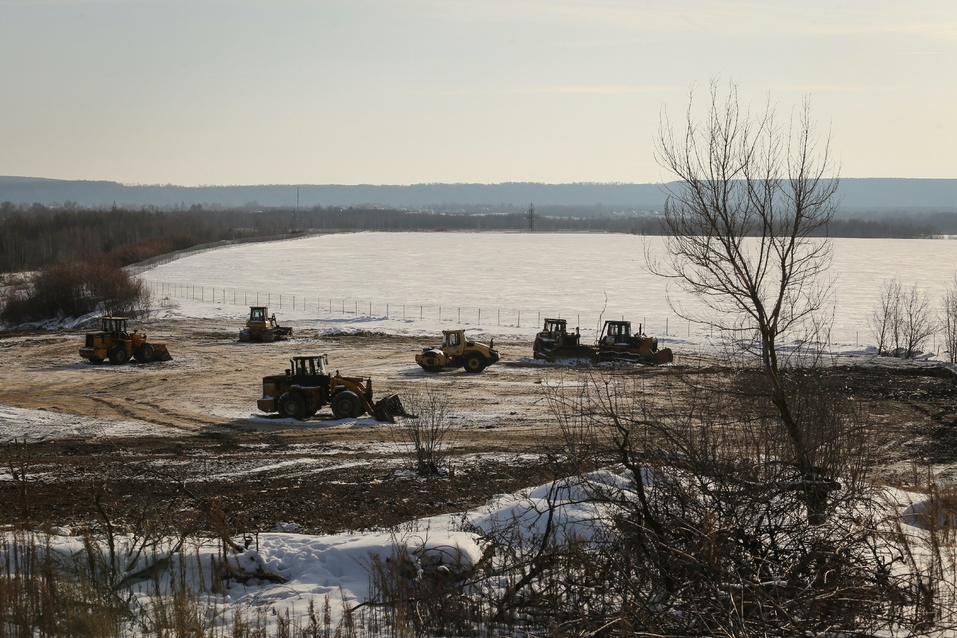 Никакого шлама, только земля и снег. Под Дзержинском ликвидировано «Белое море» 3 Никакого шлама, только земля и снег. Под Дзержинском ликвидировано «Белое море» 3