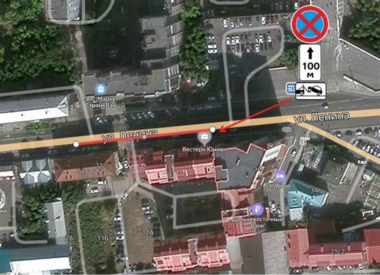 Дороги Красноярска: запрет парковки на Ленина и новые схемы движения 3 Дороги Красноярска: запрет парковки на Ленина и новые схемы движения 3