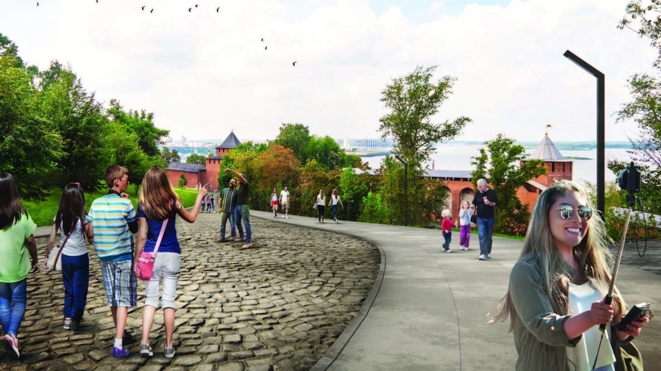 Новый парк, театр, мост и не только. Каким станет Нижегородский кремль к 2023 г.? 5 Новый парк, театр, мост и не только. Каким станет Нижегородский кремль к 2023 г.? 5