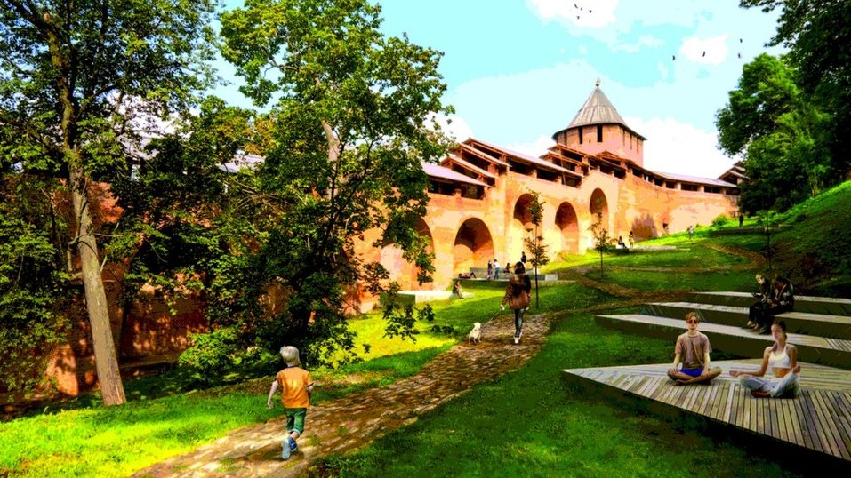 Новый парк, театр, мост и не только. Каким станет Нижегородский кремль к 2023 г.? 3 Новый парк, театр, мост и не только. Каким станет Нижегородский кремль к 2023 г.? 3